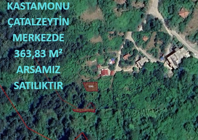 KASTAMONU ÇATALZEYTİN MERKEZDE 363,83 M² ARSAMIZ SATILIKTIR - KASTAMONU ÇATALZEYTİN fotoğraf 6